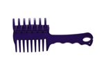 Plastic Top Plaiting Comb - Purple 