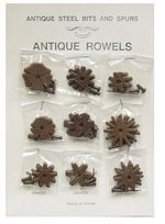 Ant Brn Rowel Card (9 pair) 