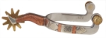 SS Gal Leg Spur Mens 1/2 in. Bnd 