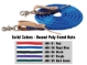 Poly Rope Rein 1/2  in.X 7' - VI-460-101
