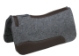 Sq. 1 in. Wool Felt SaddleBack Contoured TGL w/Hair Barrel 32 in.x32 in. - VI-2828