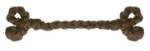Braided Poly Bit Hobble BRN 