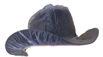 Western Rain Hat Cover Clear - LARGE 
