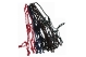Rope Halter 1/4" - Assorted Two-Tone Colors - 12pk - 400-101