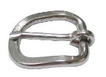 SS Flat Headstall Buckle 