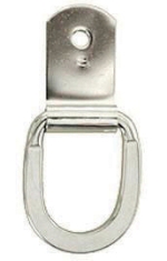 SS Clip & Flat Dee 1 in. X 6mm 