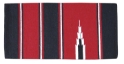 Navajo Blanket 30" X 60" Acrylic - Red/Black/Natural 