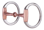 SS Eggbutt Bit 5 in. Thin Cop Snaf 