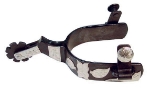BS Engrave Leaf Mens Spur 