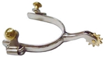 SS Ladies Roping Spur 1/2 in. Band 