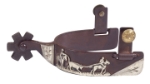 Antique Brown Mens Spur 1-1/2 in. Shank 