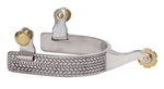 SS Mens Spur 3/4 in. Band 1-3/4 in. Shank 