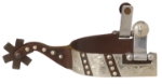 BS Mens Spurs 1 in. Band 2-1/8 in. Curved Shank 