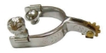 NP Toddler Roping Spurs 1/2 in. Band 1 in. Shank 