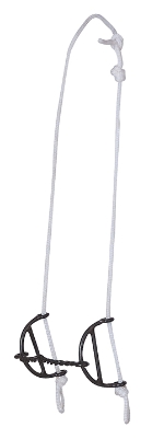 BS Sliding Gag Bit 5-1/4 in. Twist Snaffle Mouth 