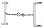SS Draw Gag Bit 5 in. 3Pc Twist Wire Snaf 